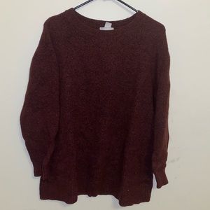 Cozy Burgundy Sweater
